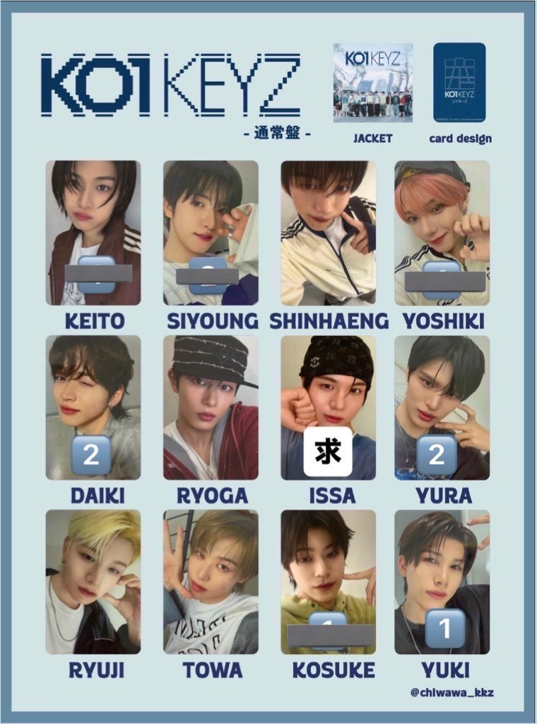 3215781__'s tweet photo. KO1KEYZ CD 封入 特典 トレカ 交換 #KO1KEYZ交換

【譲】
通常 ( 加藤 安部 後藤 )

【求】同種 柳谷

郵送でのお取引希望です📮
お気軽にお声がけください⚾️ https://t.co/a19ojXPmf4