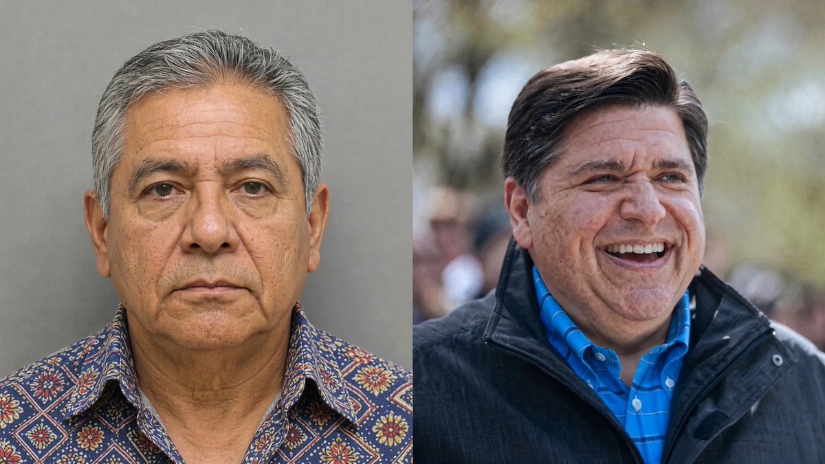 TONYxTWO's tweet photo. NOT AGAIN.

Illegal alien Amador Rodriguez-Garcia from Mexico was just arrested by ICE after conviction for aggravated criminal sexuaI abuse of a victim under 13 in Cook County, Illinois.

He stayed free under sanctuary policies that limit ICE cooperation.

Democrat Gov. JB Pritzker’s Illinois protected him long enough for a child to pay the price.

ICE has him now. Democrats never would have.

These policies put kids at risk. They must end. DEPORT THEM ALL!