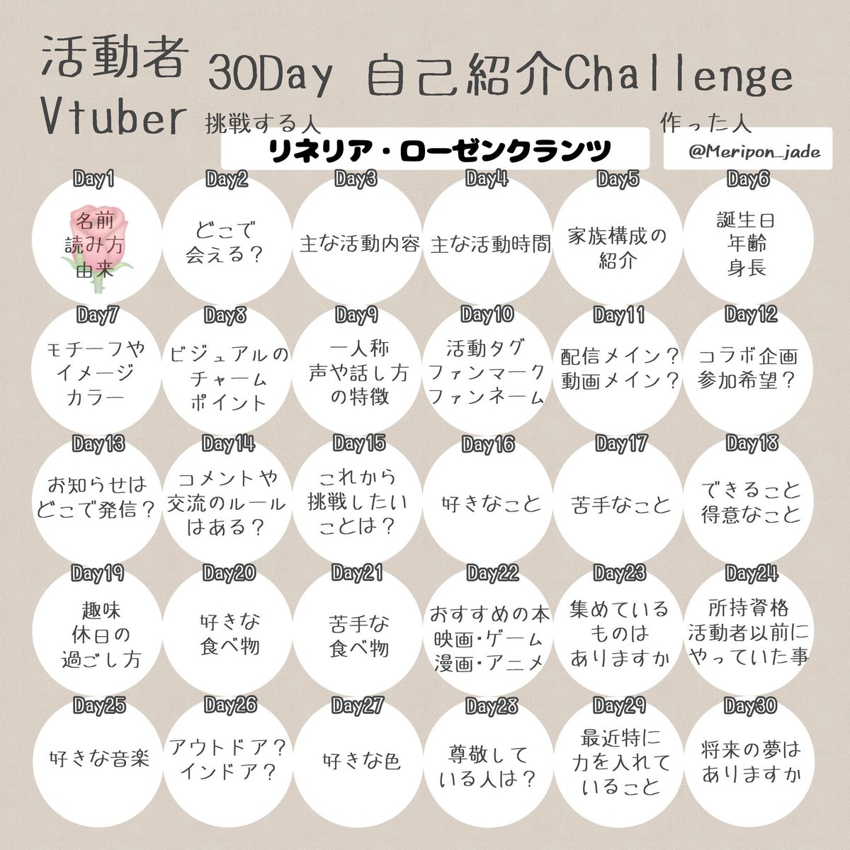 Linaria_Rosen's tweet photo. #VTuber30Day自己紹介Challenge

私、今日は予定があって皆様とお話する時間が短いのですわ！なので、皆様に私のことを知ってもらおうと思ったのよ！

Day.1　名前、読み方、由来

リネリア・ローゼンクランツですわ！
そのまま読んでくださいまし！

��来はリネリアに名前の似た花でリナリア��いう花がございますの！日本では金魚草とも呼ばれていますわね！その花の可愛らしさに惹かれたお母様が名前をつけてくださったの！
そして私の国の国花は薔薇ですの！なのでローズ、からローゼンクランツですわ！

皆様に知っていただけたかしら？
