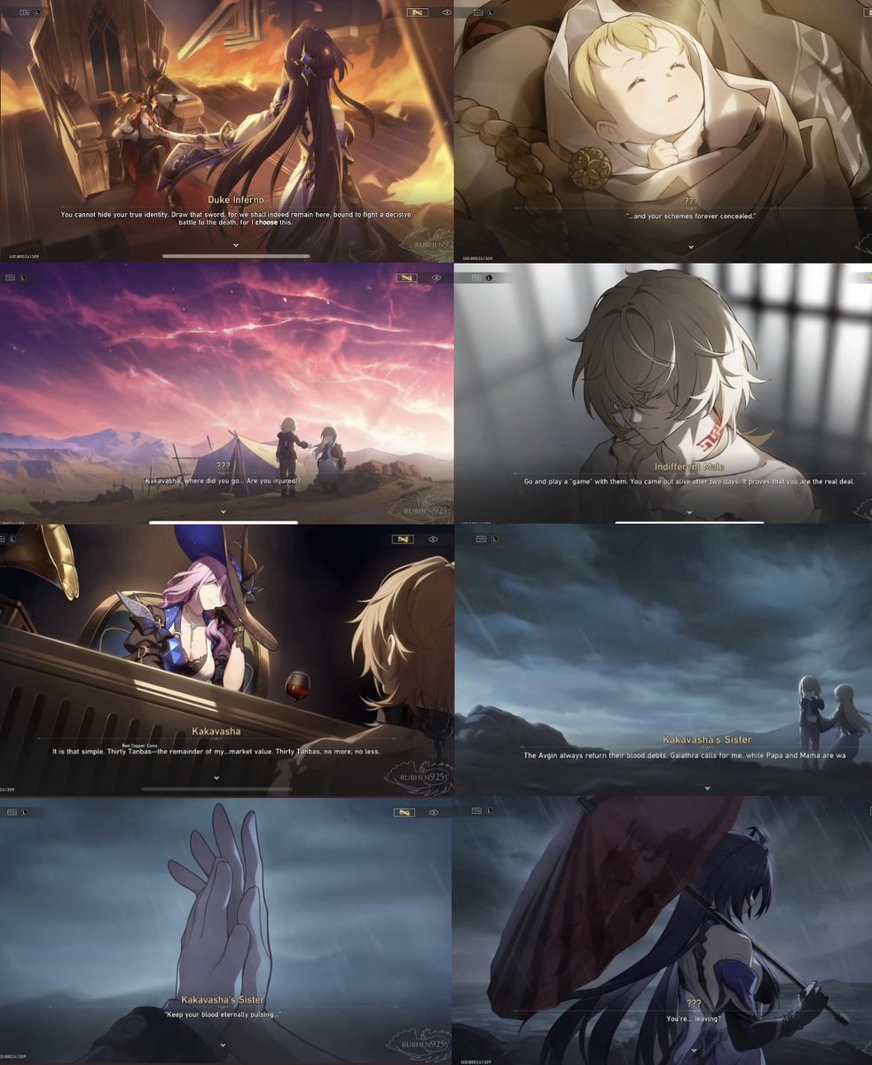 meryanpu's tweet photo. @Coochiyuka @HeienYang @koshitantankohi a non main push having 6/8 of the cutscenes being him and most part of the mission have him in it... idk you tell me https://t.co/wwovQgmlle