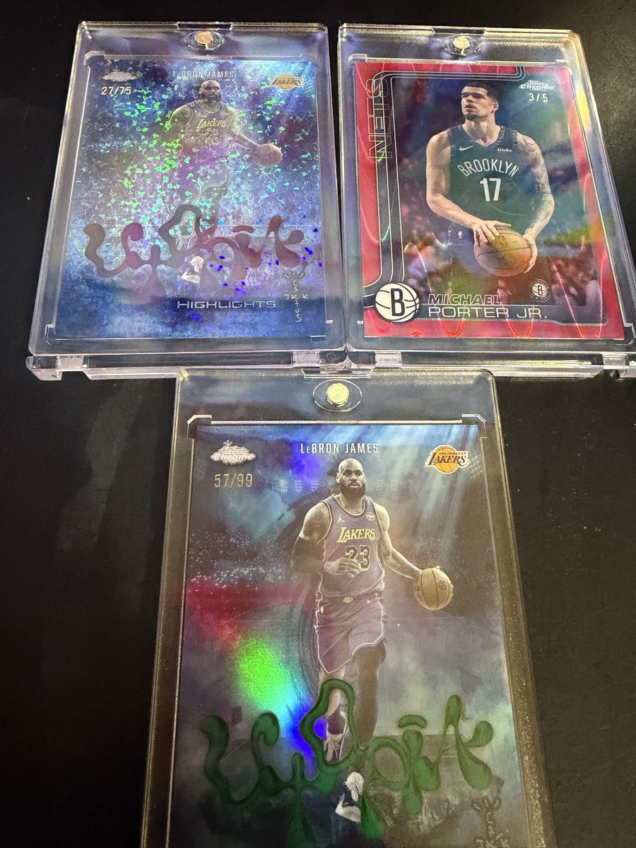 TRUSTINSVAULT's tweet photo. Should I send these to PSA or Beckett  @CardPurchaser https://t.co/6vVoDNK44u