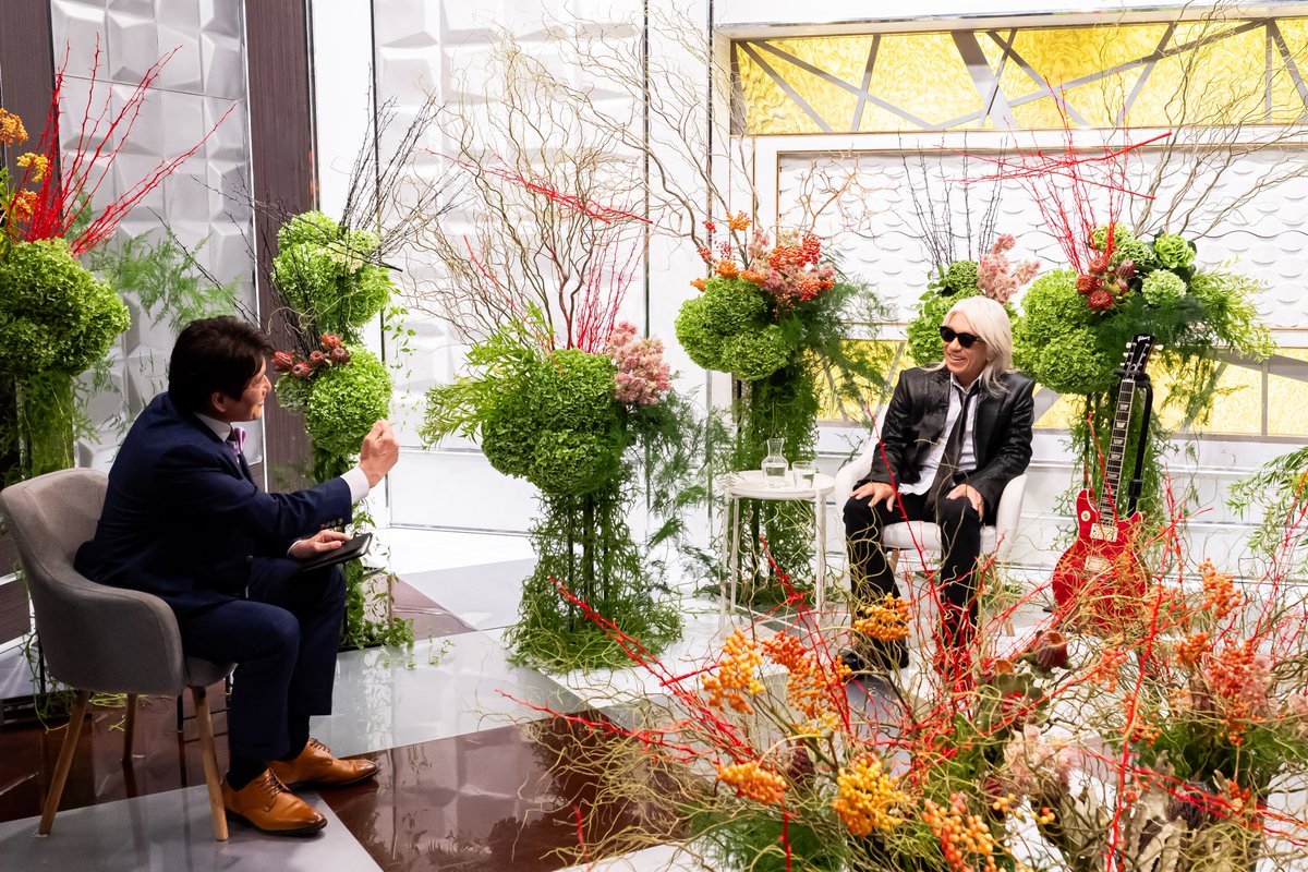 Bz_Official's tweet photo. 【#松本孝弘 #TAK NEWS】

番組放送500回目🌟
MBS／TBS系全国ネット放送
「日曜日の初耳学」に今晩出演！

📺10月11日(日) 22:00〜22:54

▶️番組HP
https://t.co/cZ6f1GKUP2

#TakMatsumoto https://t.co/ZZB1340Cbb
