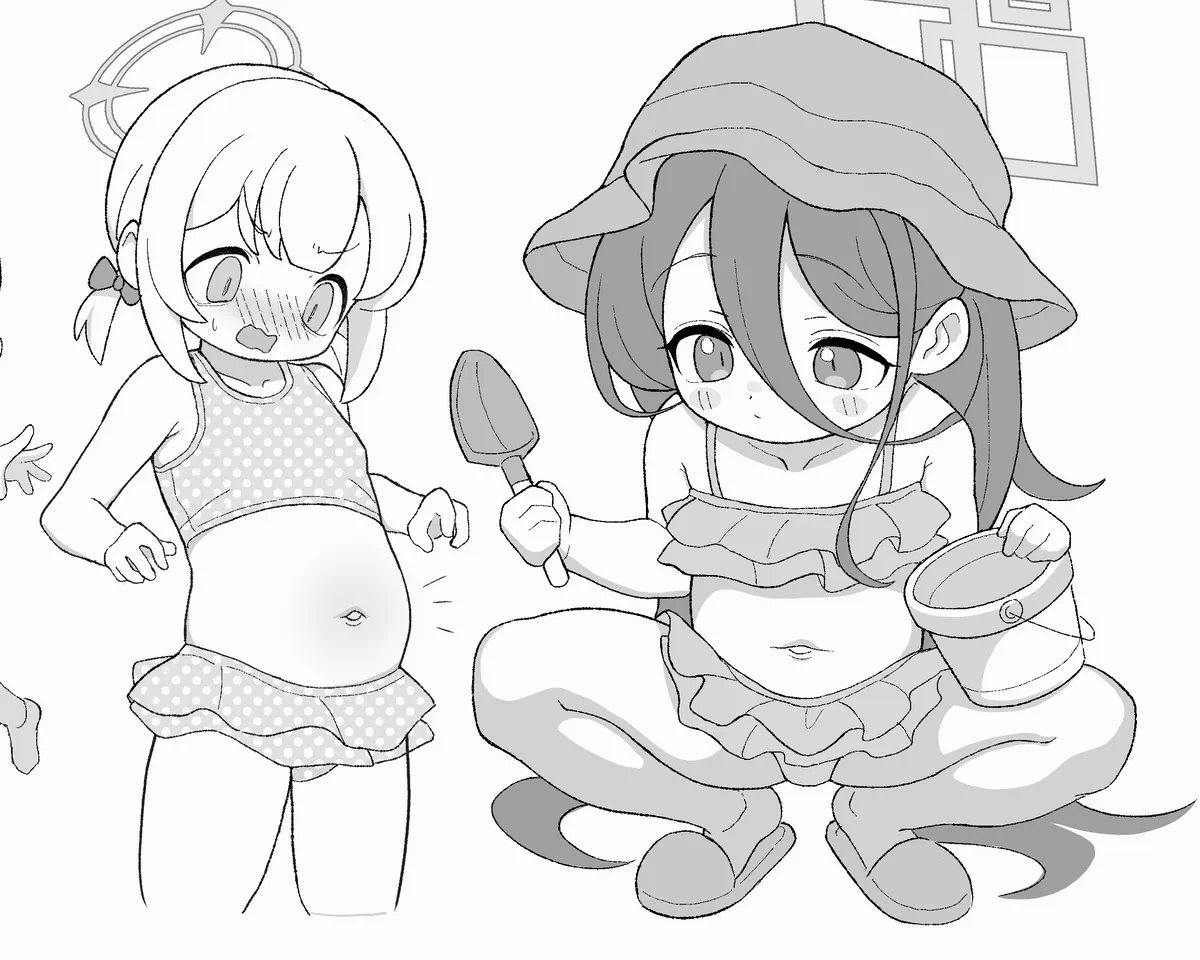niesan9789's tweet photo. Belly ♥️
 (not my artwork) https://t.co/y4rXieiMVU