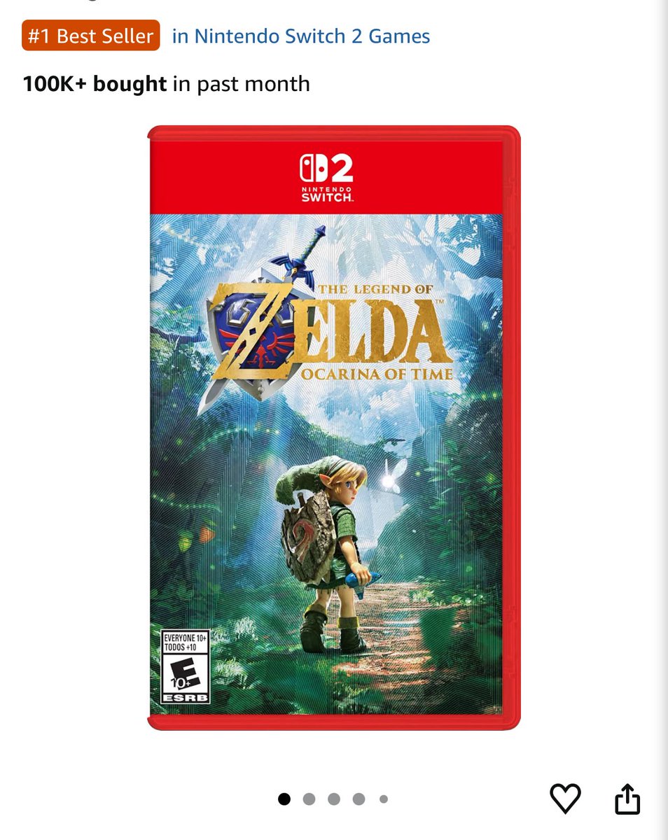 younghavok's tweet photo. I’ve never seen anything like this. Over 100k in presales just on Amazon in the United States. This launch is going to be massive. This is why Nintendo didn’t run from gta6 https://t.co/DTYy7ABHNX