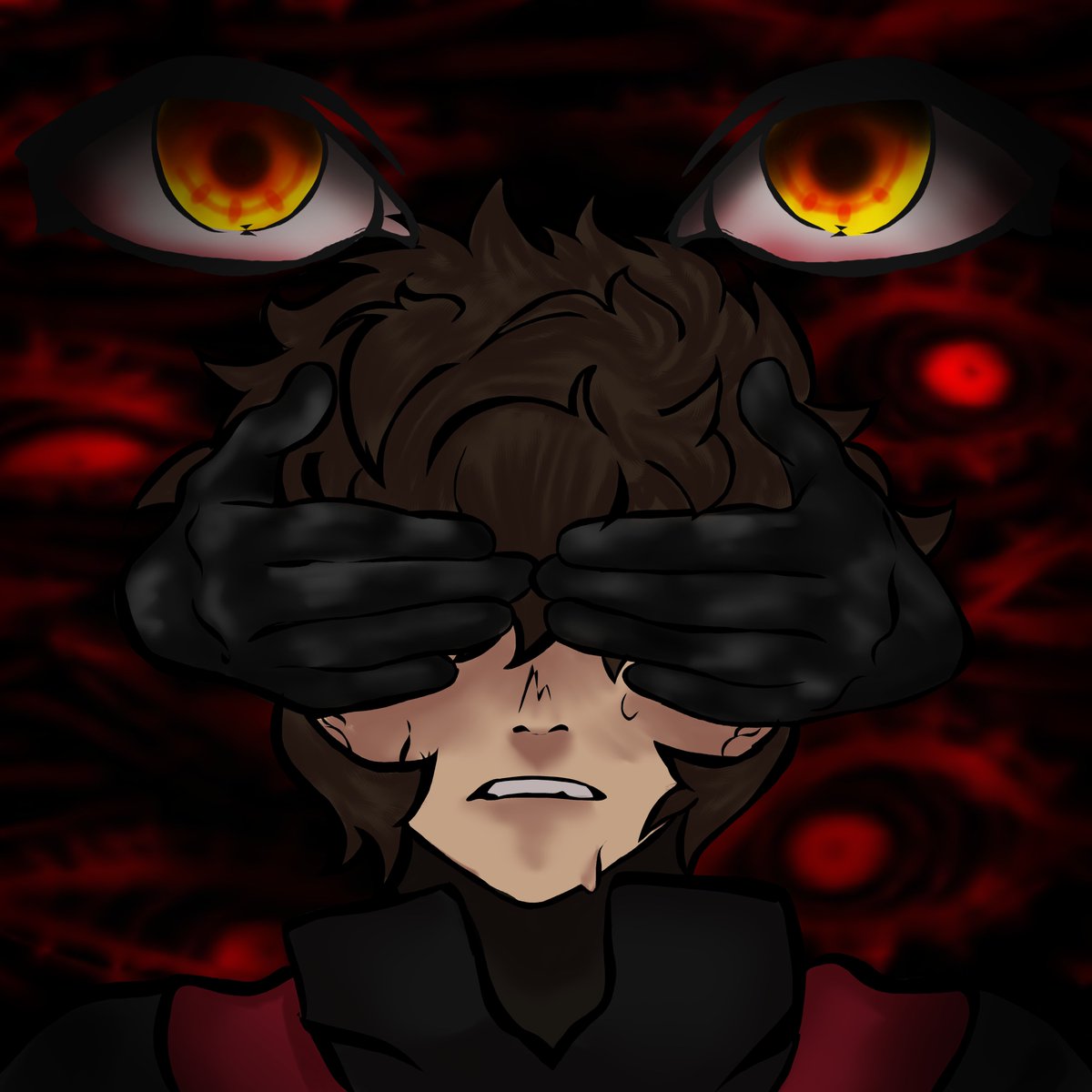OctaBlurr_'s tweet photo. Day 10 : Devil Eyes

#cliquetober #cliquetober2026 #twentyonepilots #topart #topfanart #fanart #cliqueart
@artbytheclique https://t.co/CsnGkQyXDW