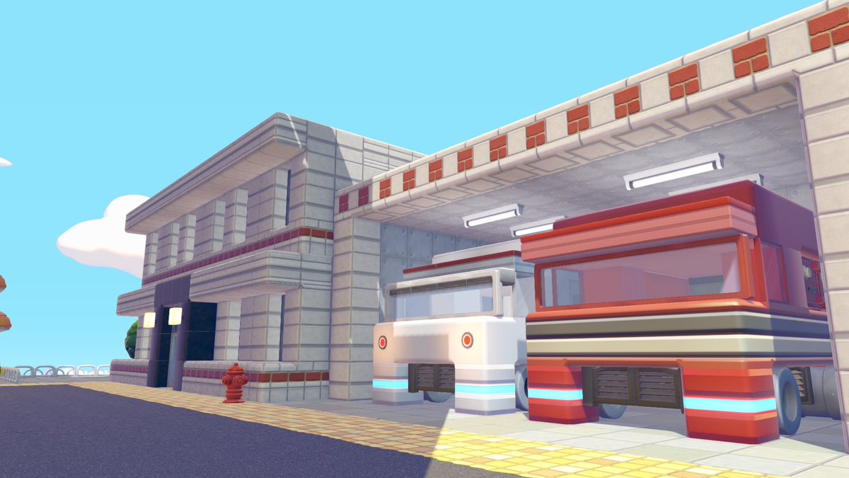 moulinsplatoon's tweet photo. キラキラうきしま③

中央ビル外周。消防署、交番、郵便局。車を再現するのむずい。

#ぽこポケ  #ぽこあポケモン https://t.co/8CIVhchVRv