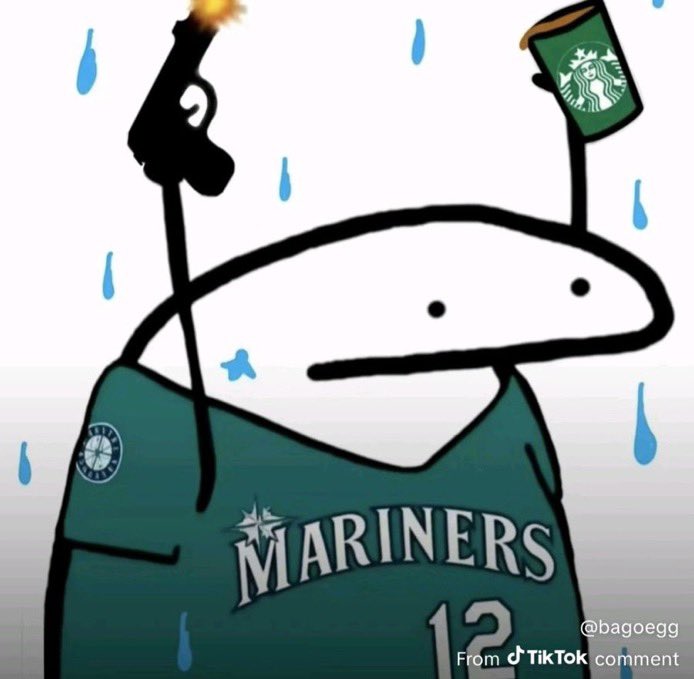 djcryingforhelp's tweet photo. a year ago today the mariners made it to the alcs in honor of that i still have memes saved in my camera roll from that night lol i hope we never see 15 innings again https://t.co/6UtgiI7WH2