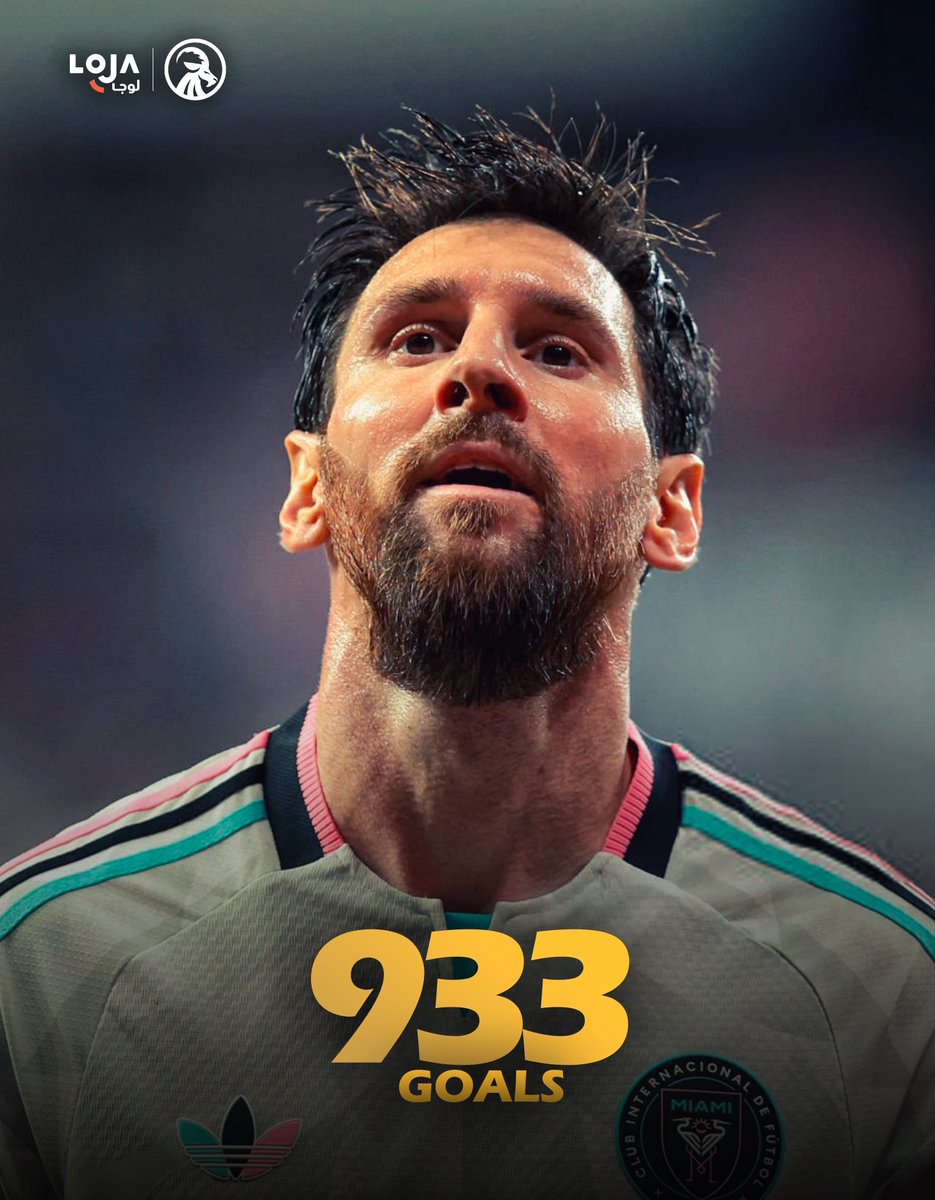 M10GOAT's tweet photo. 933 GOALS FOR THE GOAT. https://t.co/FbpGikRox0