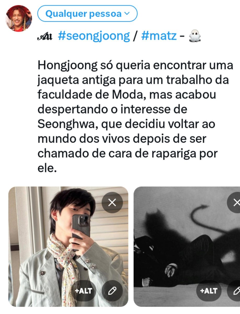 ilyzza_atz's tweet photo. Vai ter o Seonghwa demônio sim para esse halloween 🎃 https://t.co/eT45vX626g