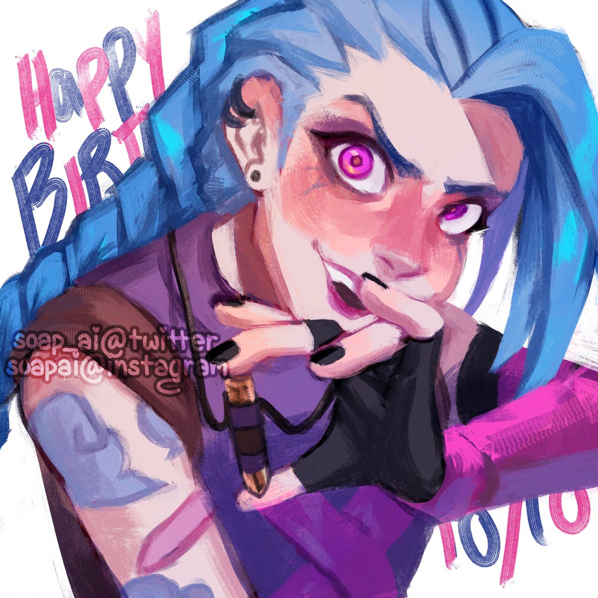 soap_ai's tweet photo. Happy Birthday to the girl of all time

#jinx https://t.co/zlO1qe9RtB