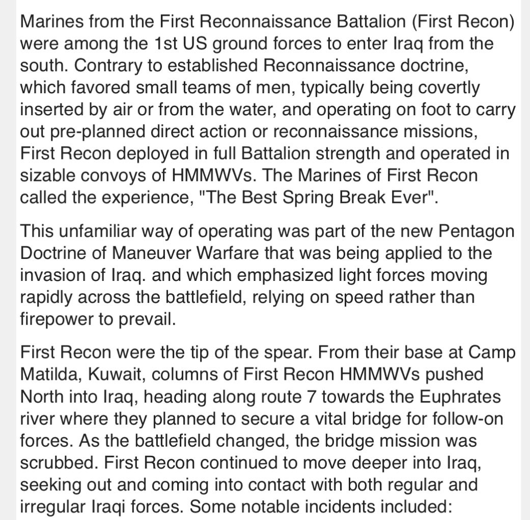 FrankCastl74925's tweet photo. @ChillSound62727 @ColAndersmit @Ada_di_ora_mma Nowhere did I say team. You ESL? 

You seem handy with Google, feel free to look at the size of a Marine Recon Bn. https://t.co/vDEvTKwElE