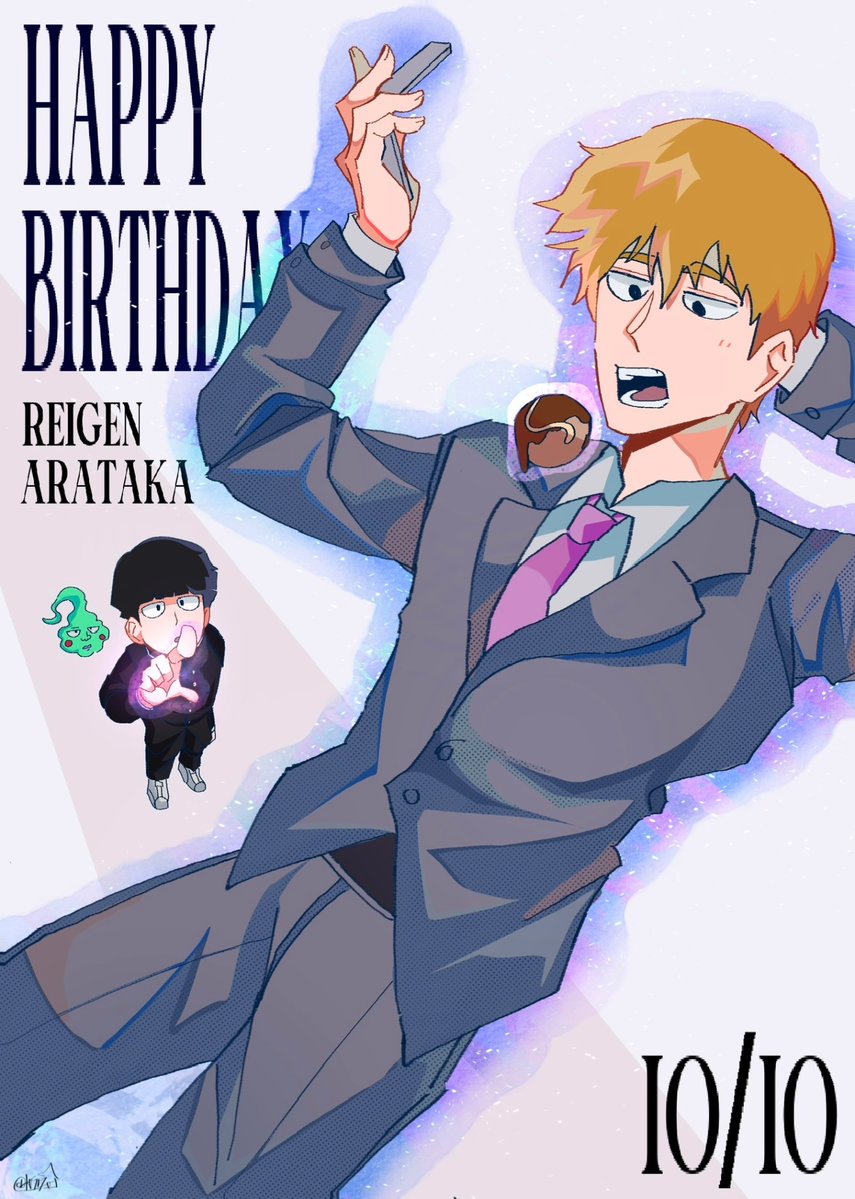 nn_tics's tweet photo. KING!!! 
#mobpsycho100
#霊幻新隆誕生祭2026
#霊幻新隆誕生祭2026 https://t.co/h6p00BxUua