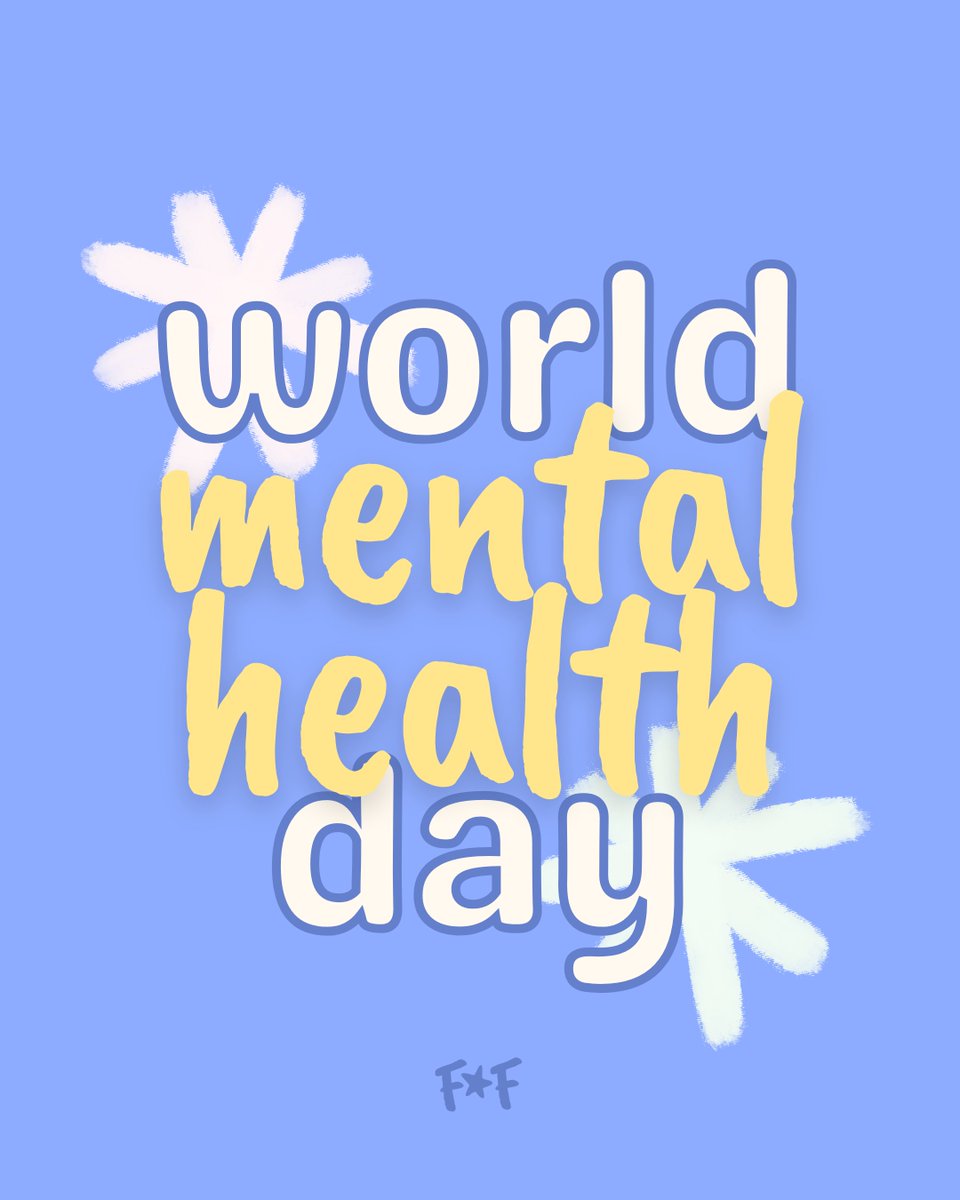 FansofFansCo's tweet photo. october 10 is world mental health day. this year, the world health organization created the theme titled "lived experiences heard: real voices, real change." https://t.co/x3SZIBDjTy