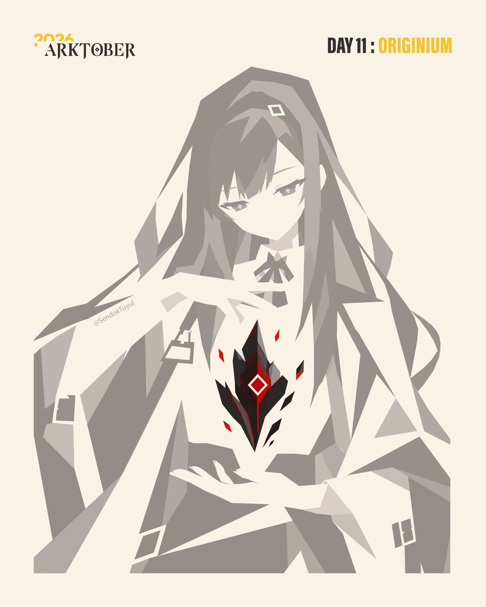 SendokTuyul's tweet photo. Day 11 - Originium

#Arknights #Arktober2026 https://t.co/Vfl5Fn3mMq