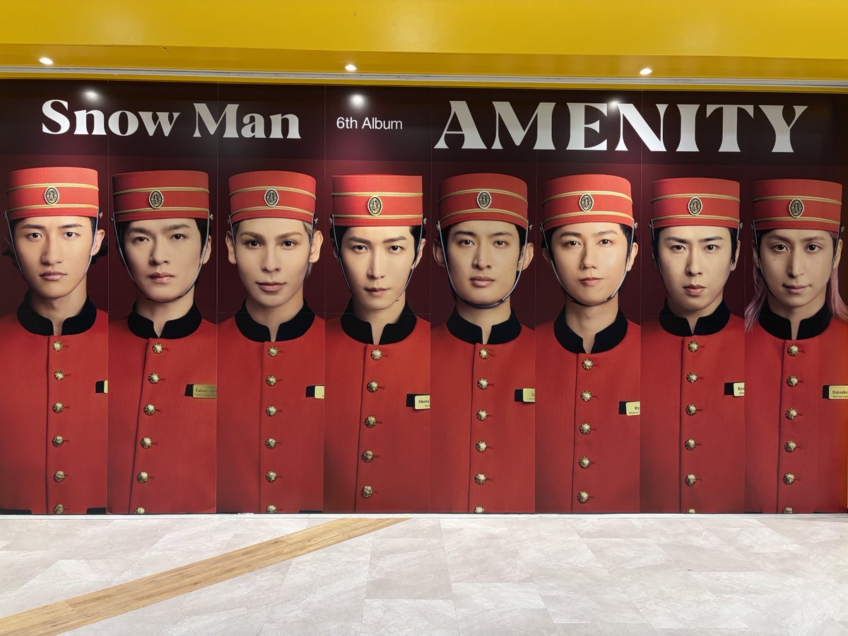 TOWER_Kashihara's tweet photo. 【#SnowMan】

6thアルバム『#AMENITY』大大大好評発売中です🫶

タワ橿は
全形態、特典付きでまだまだ在庫ございます💪🔥
ネットからの取り置きも可能です!!
🔗https://t.co/5cBqeO11xS

＜通常盤＞🗝️🗝️🗝️⛄️🧡✨
＜初回盤A＞ ［DVD］🗝️🗝️
＜初回盤A＞ ［Blu-ray］🗝️🗝️🗝️
＜初回盤B＞ ［DVD］🗝️🗝️🗝️🗝️
＜初回盤B＞ ［Blu-ray］🗝️🗝️🗝️🗝️

タワ橿名物!!?
超超大型看板も掲出中☃️🙌

本日はdポイント還元CP実施中!!!!!
みなさまのチェックインをお待ちしております🤵‍♂️

#タワ橿強火向井担 #俺たちの向井康二はやっぱ最高
❤️🩷🧡💛💚💙💜🖤🤍