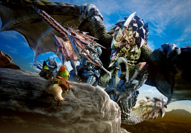 capcom_official's tweet photo. 10月11日は『モンスターハンター4G』(2014年/3DS)の発売日です！ https://t.co/aBjE99NIRW
