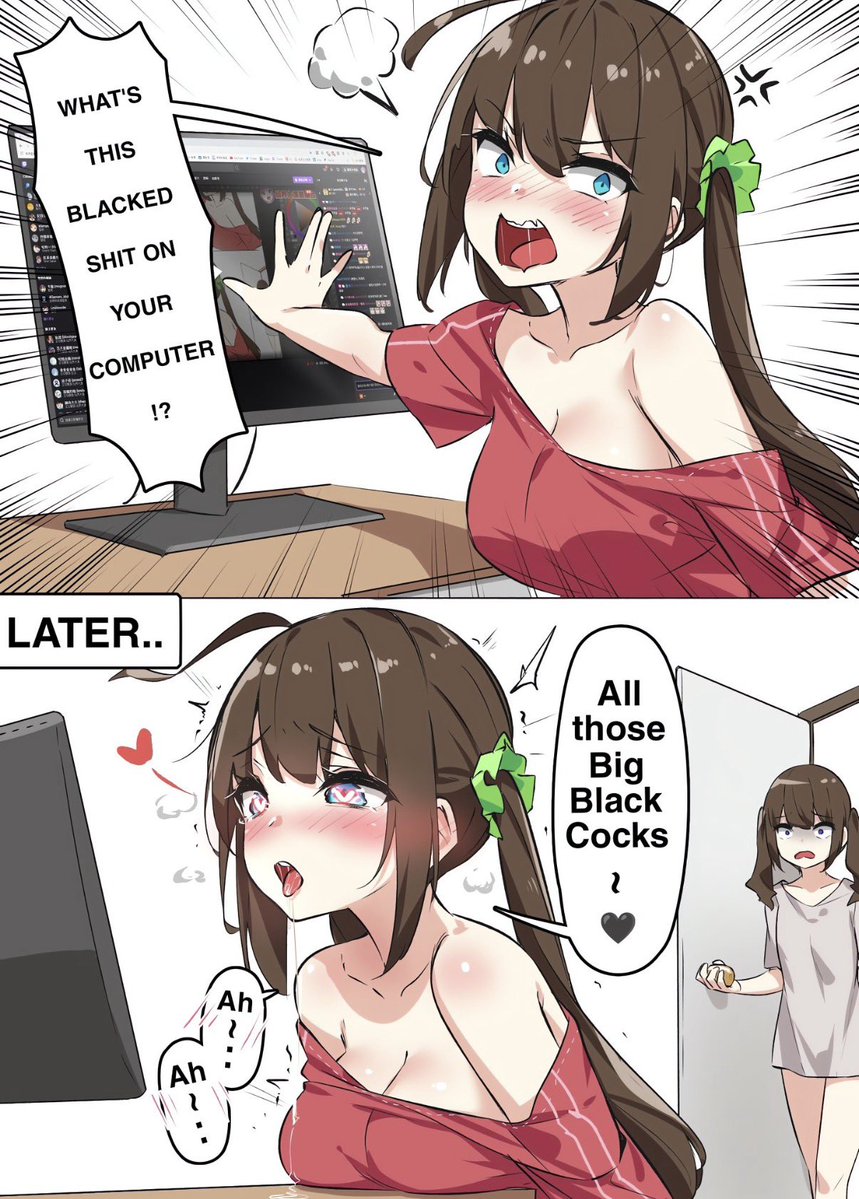 BLACKEDBUNNYYVI's tweet photo. you “accidentally” left your blacked porn all over your computer and your girlfriend caught you💗 https://t.co/aF8MVNsUTI