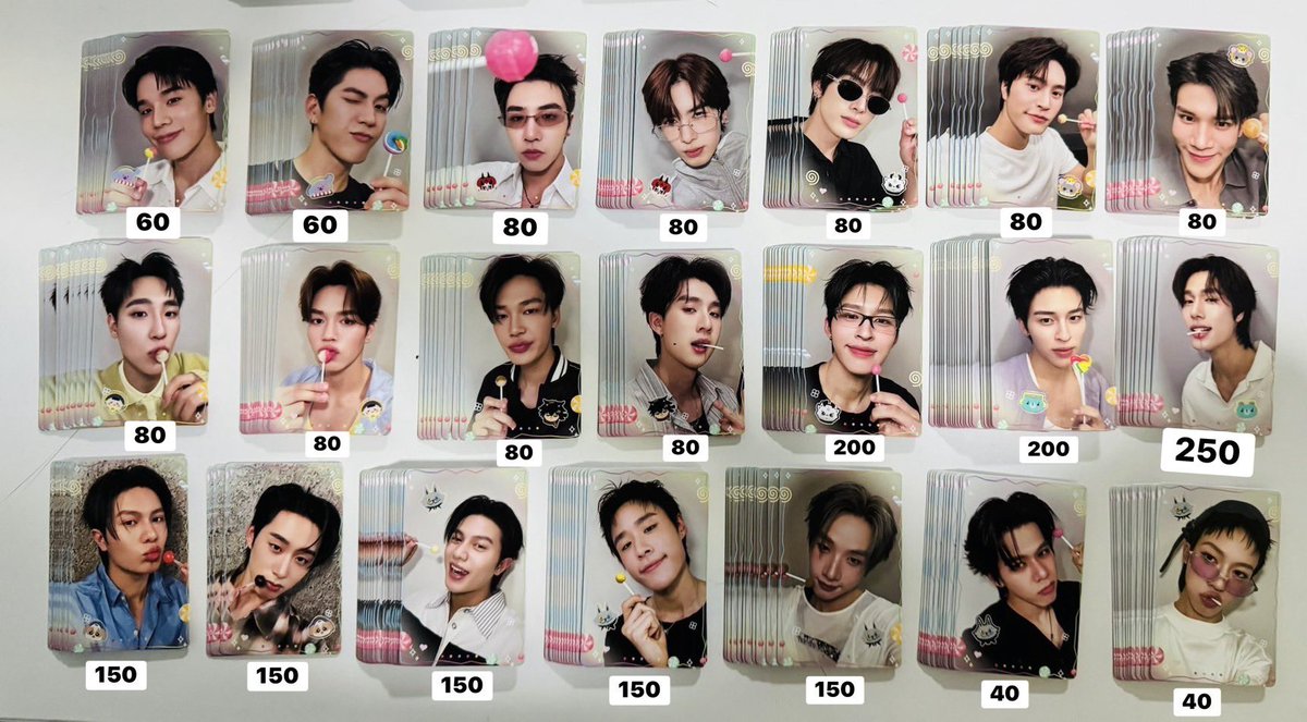 ViewNW's tweet photo. ไครยังไม่มีใบไหนdm ได้เลย 
พร้อมส่งทุกใบ🚚🚚
ราคาตามรูป 

F2F 
ส่ง ปณ .40
#ตลาดนัดgmm
#GMMTVFANIVAL2026HappyFamily https://t.co/gIc7oVBfdp