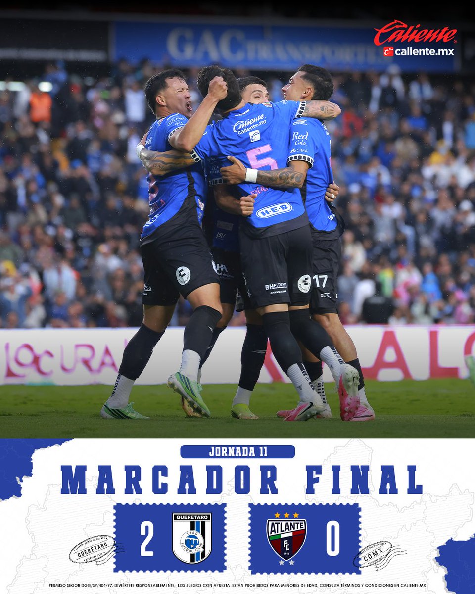 Club_Queretaro's tweet photo. ¡Bienvenidos, @Atlante !  

Regístrate en @calientesports y recibe $1000 de regalo 📲 https://t.co/7jh5ETqVAD

#MásAcciónMásDiversión https://t.co/suv0f8c1vL