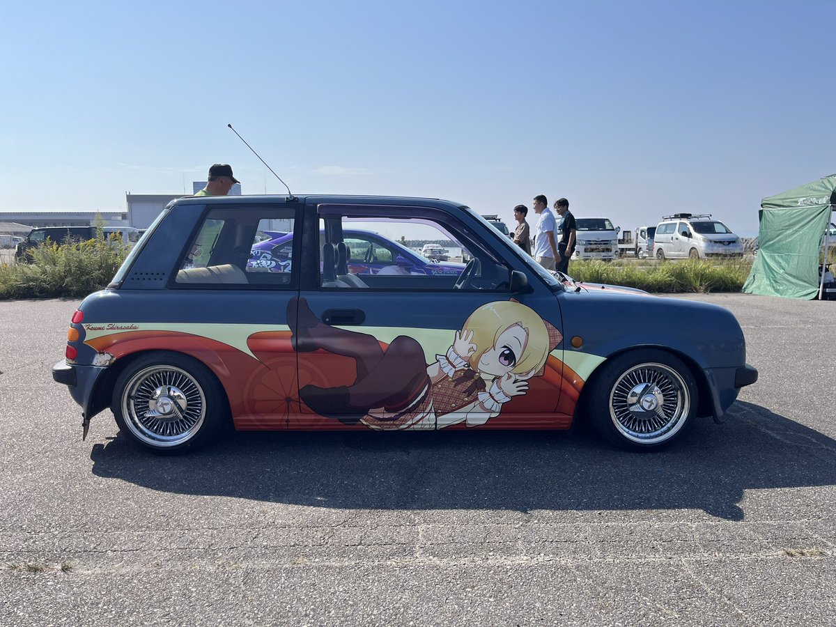 bmw_sachiko's tweet photo. アットステージの為にBe-1作りました！

カワイイ僕と142"sより輿水幸子、白坂小梅、星輝子仕様です！

ロードスターワイヤー 7j +-0
ノーサス仕様

イラスト
@yakitori_bk さん

#a_stage2026
#a_stage2026で会いましょう
#a_stage2026でアイましょう https://t.co/9rvGQwn943