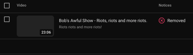 bobsawful's tweet photo. Fuck Youtube. https://t.co/qjby5sU63Z