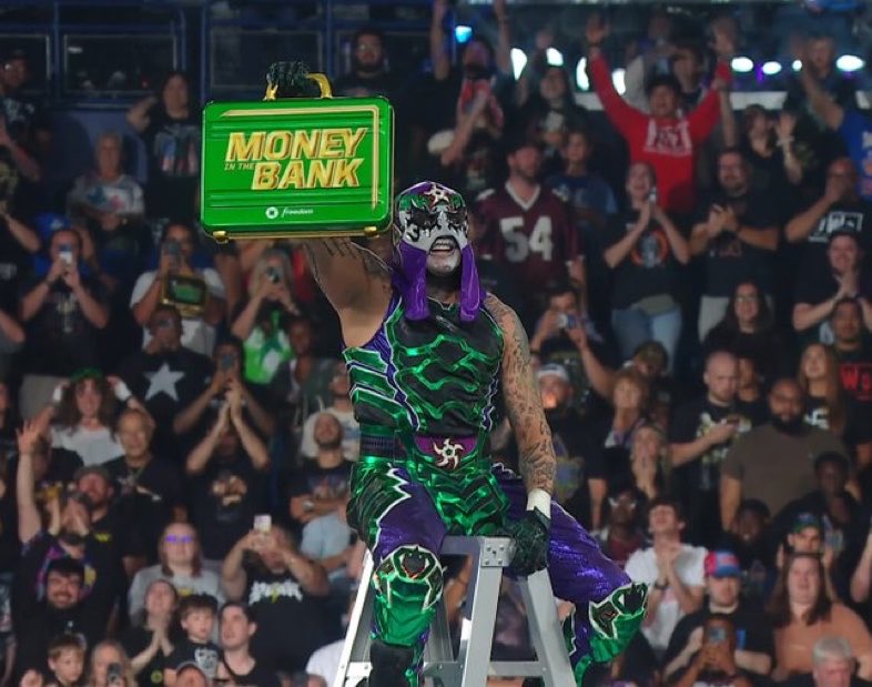 WrestleOps's tweet photo. 🚨 Penta is your 2026 Mr. #MITB. https://t.co/q8JrGumOJK