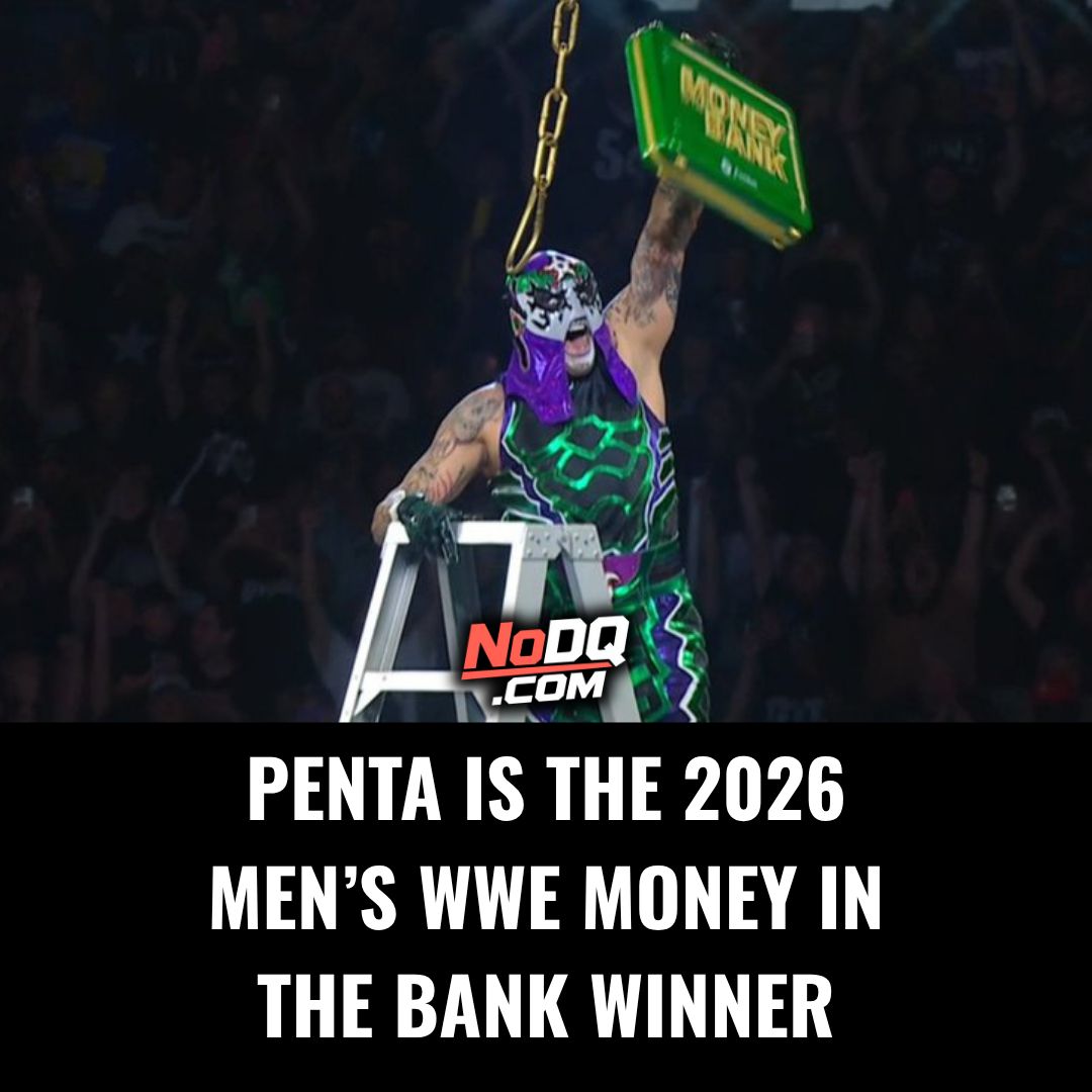 nodqdotcom's tweet photo. Results of the men's ladder match at WWE Money in the Bank 2026 https://t.co/Sil2TZ8bJP https://t.co/JrUrrxvrt0