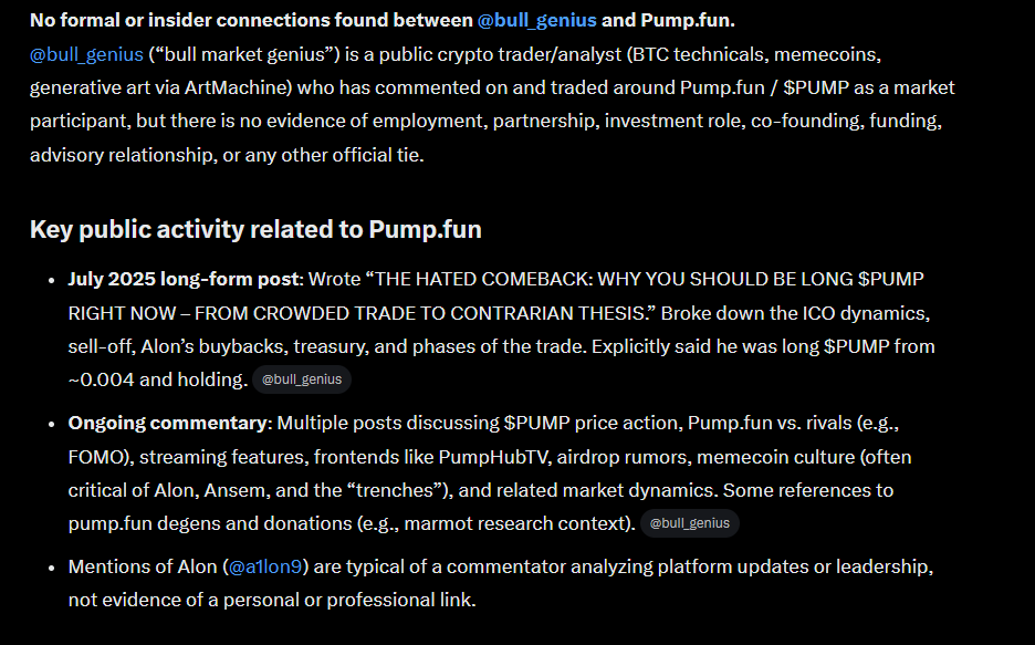 trader1sz's tweet photo. so this is why @bull_genius is making up lies about me

you can ask grok and he will pulll out the exact tweets

so i guess  @Pumpfun put him upto it?

lying zionist scumbags https://t.co/rsVmgMt5wr