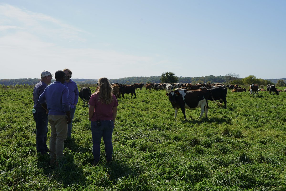 DavidCCrowley's tweet photo. Thank you Bert, Chuck, and Kriss for showing me around the Paris Family Farm. As your next governor, I’m committed to fighting for our farmers and lowering costs to protect your bottom line. https://t.co/WPTVSGV34p