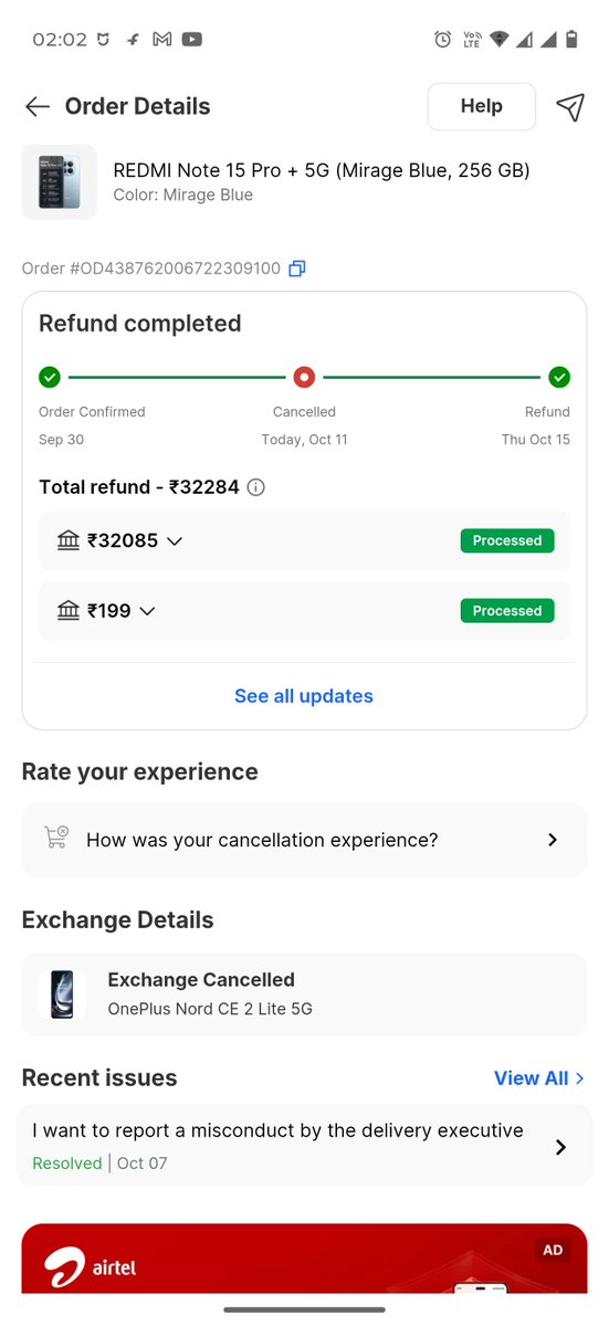 SambitMohapatr's tweet photo. #boycotflipkart
Really flipkart is cheating india. Ordered a phone with replacement of another phone of 20000rs with used of 3-4 years.
Replacement done with 8k. The worst part is flipkart was able to approach for delivery after 15 days till that time I have already pay amount https://t.co/5tsRjhBaBA