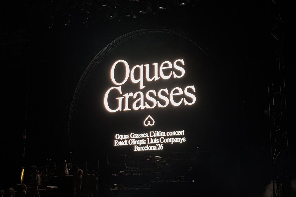 joseprull's tweet photo. Amb l’últim concert de comiat d’Oques Grasses a l’Estadi Olímpic la música en català fa història.

Gràcies per il·lusionar-nos, fer-nos vibrar, unir generacions senceres, i per demostrar que la música en català no té sostre i que gaudeix de molt bona salut.

Us trobarem a faltar! https://t.co/XPwCh48Q3W