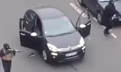 amitoben's tweet photo. @HillelNeuer For context, here are the people she described as "protesting strongly" outside the Charlie Hebdo office. https://t.co/joi3TFjldW