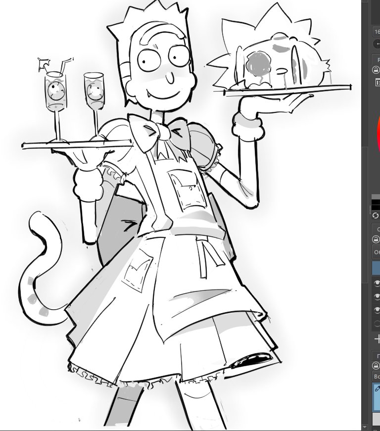 Ilucom_'s tweet photo. ooooh #Rickandmorty #Rickprime #Prickcest https://t.co/l4y48UKSIE