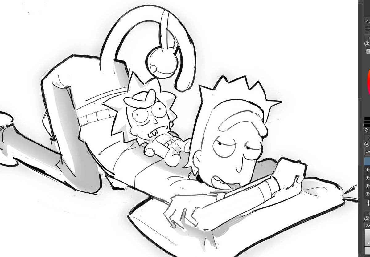 Ilucom_'s tweet photo. ooooh #Rickandmorty #Rickprime #Prickcest https://t.co/l4y48UKSIE