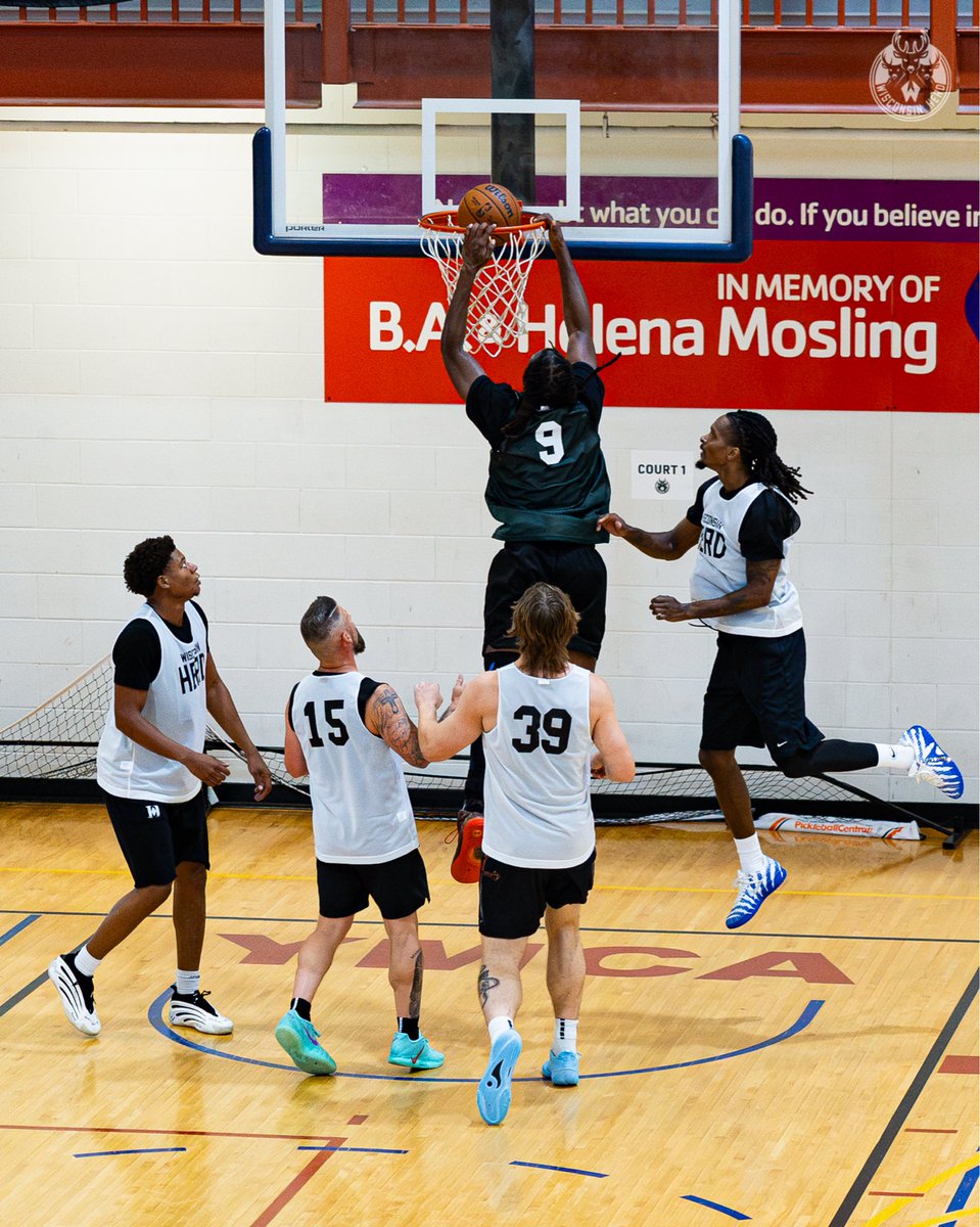 WisconsinHerd's tweet photo. open tryouts ☑️ s/o to all the players who came out! #herdup https://t.co/ZIjJUgcWnx