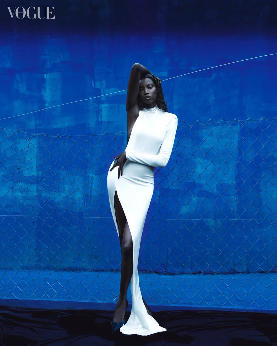 fashioncloneit's tweet photo. Anok Yai for Vogue. https://t.co/YAl7rNV3zp