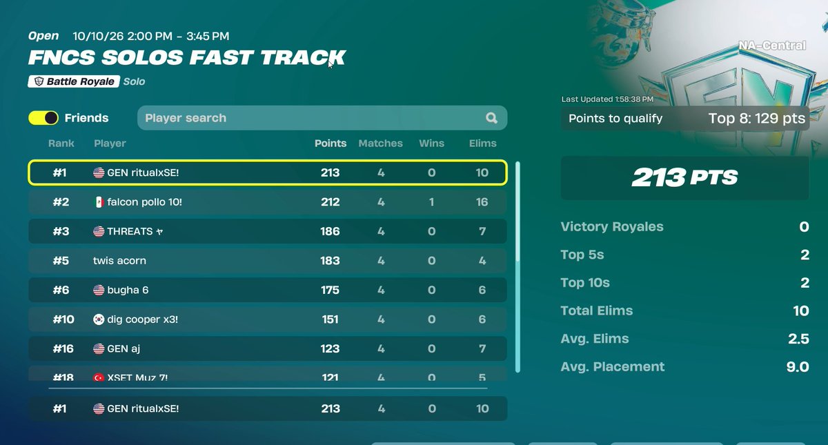 RitualFPS's tweet photo. 1st fast track fncs my split in grands https://t.co/SL77ChafkC