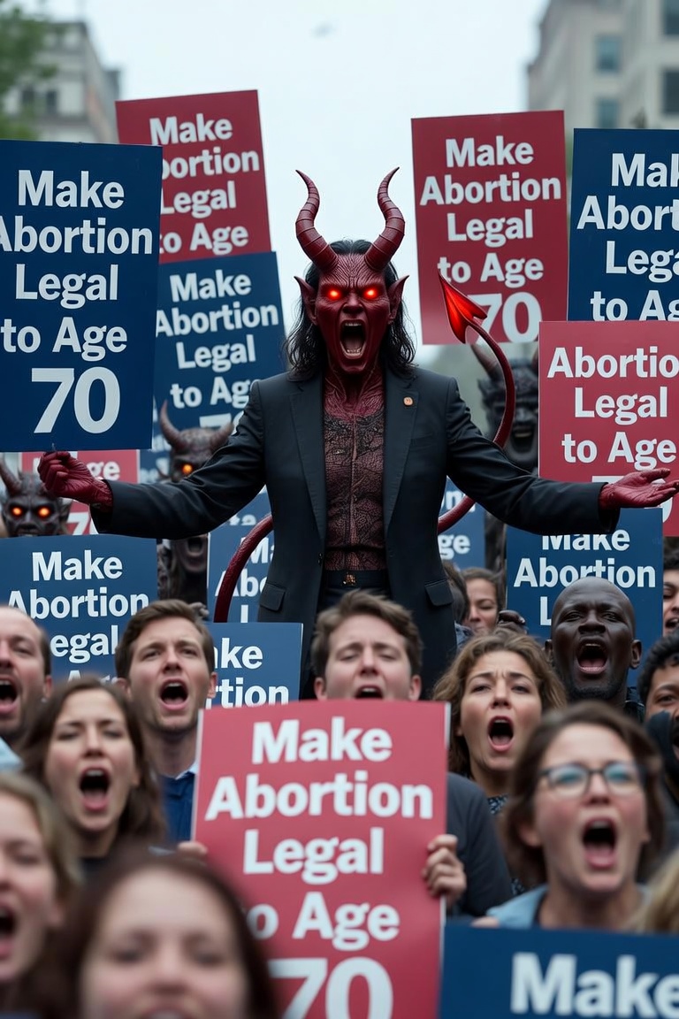 Kosnarok's tweet photo. @ksorbs This is the demoncrats party today. May God have mercy on us all https://t.co/KPOoUWSH7B