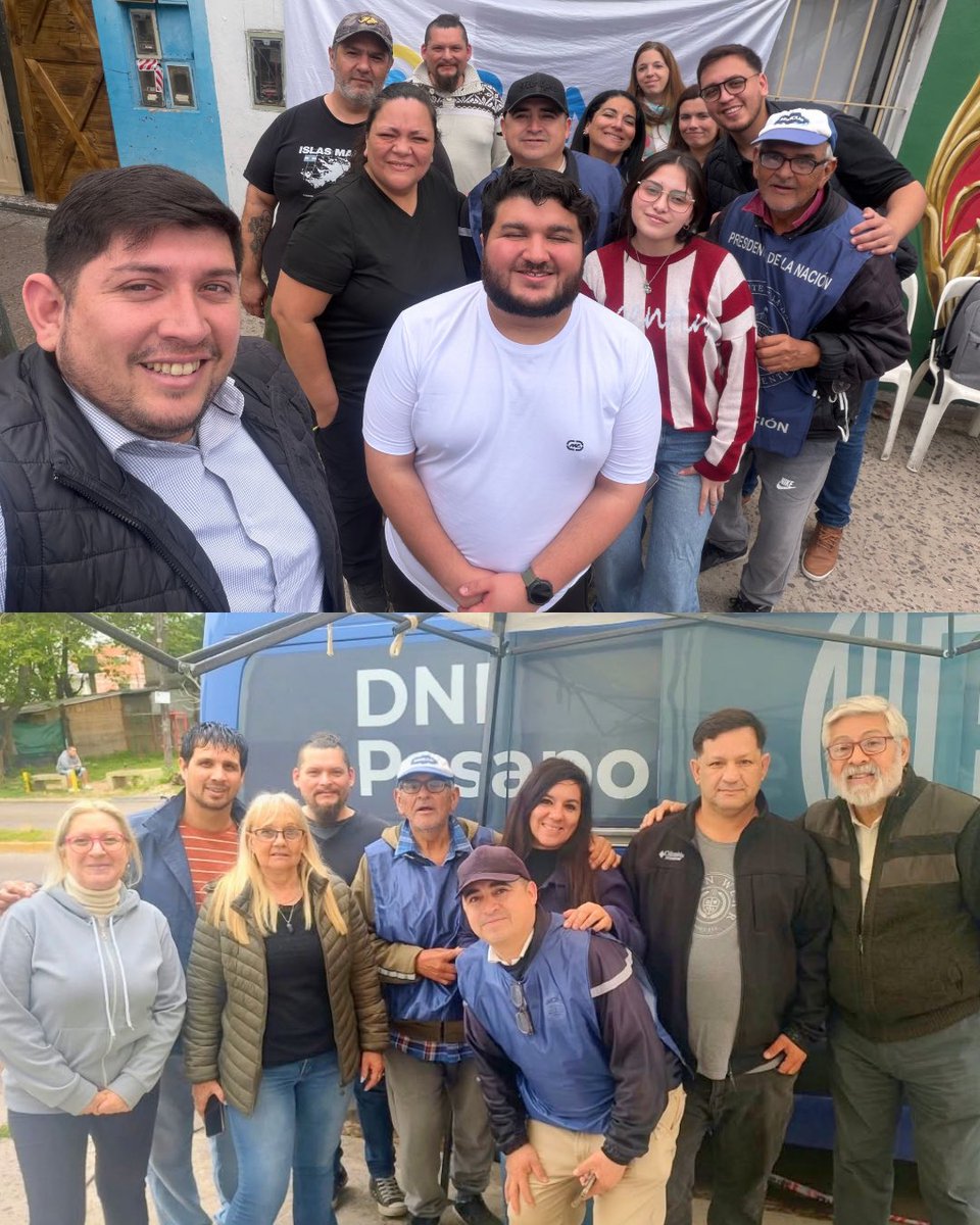 LLAMalArg's tweet photo. 🇦🇷 Operativos de organismos nacionales en Villa de Mayo.

En el Centro de Jubilados y Pensionados “San Jorge”, acercamos servicios de ANSES, PAMI, RENAPER y la Secretaría de Trabajo para facilitar trámites y consultas a los vecinos. https://t.co/tcTpWY4uxz