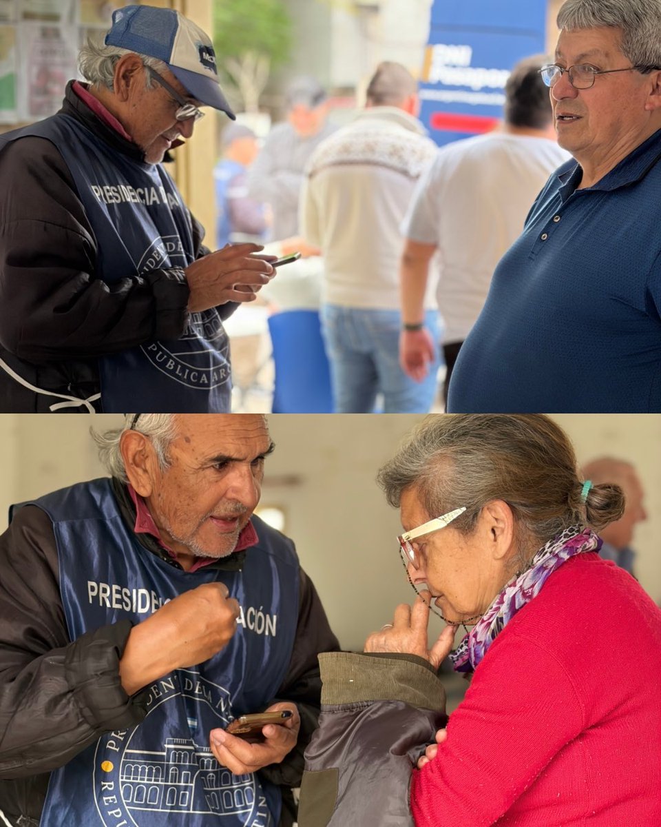 LLAMalArg's tweet photo. 🇦🇷 Operativos de organismos nacionales en Villa de Mayo.

En el Centro de Jubilados y Pensionados “San Jorge”, acercamos servicios de ANSES, PAMI, RENAPER y la Secretaría de Trabajo para facilitar trámites y consultas a los vecinos. https://t.co/tcTpWY4uxz