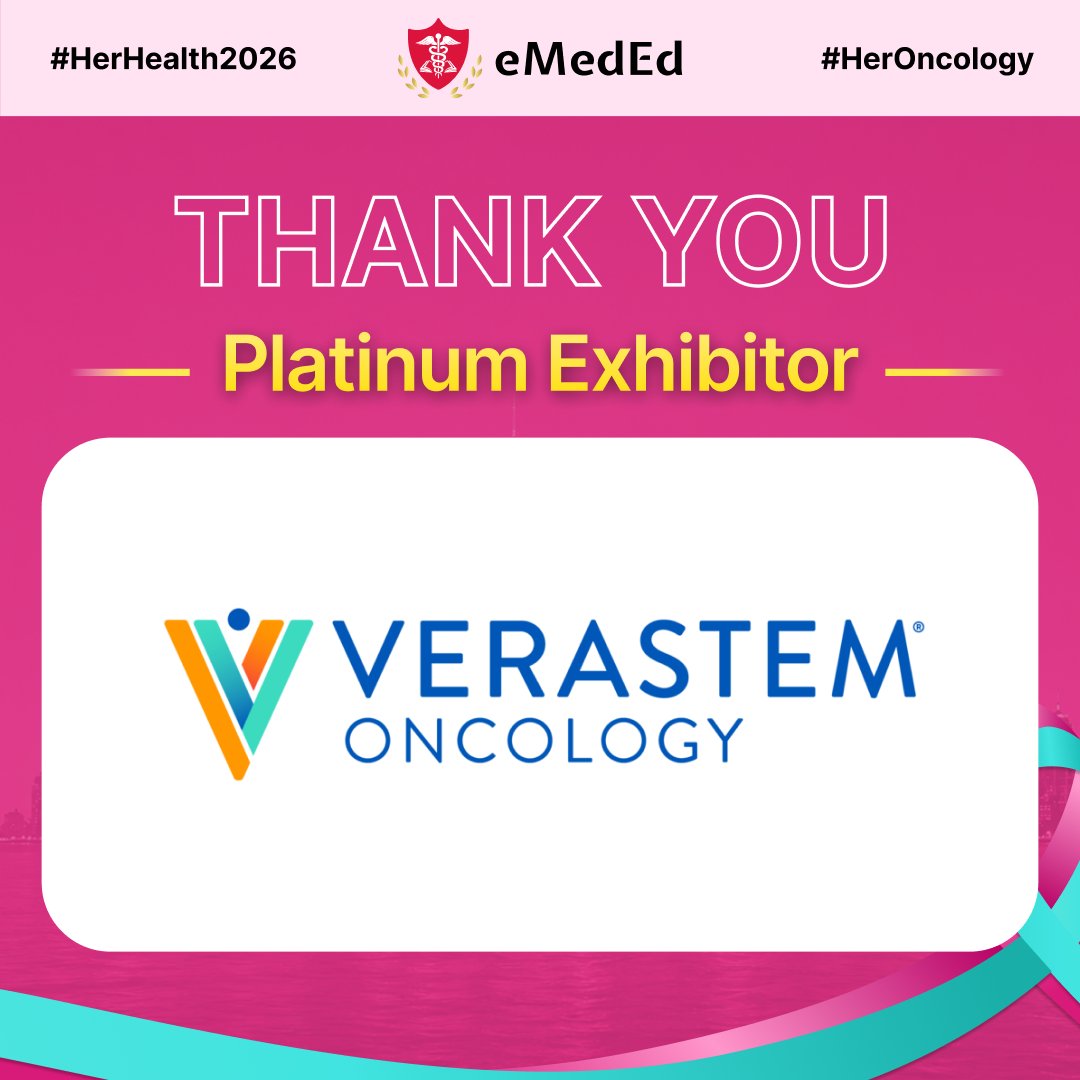 eMedEvents's tweet photo. Thank you to our Platinum Exhibitors for supporting #HerHealth2026 and helping create a platform for meaningful conversations across breast and gynecologic oncology.

Your partnership helped bring together experts and clinicians for two days of learning, discussion, and clinical insight.

#WomensOncology #GynecologicOncology #Oncology #eMedEvents