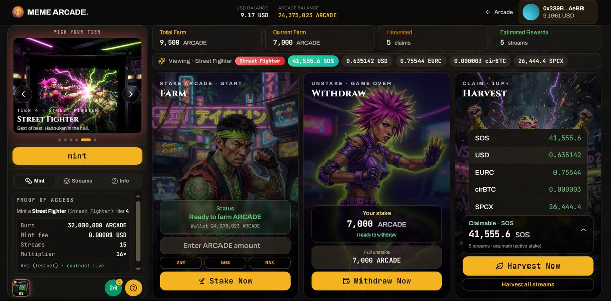 myMemeArcade's tweet photo. The Bundle is new, so is the tech.
New staking primitive coming to Robinhood.
Redefining staking in a multi-capital asset world.

Our Initial Bundle Offering is currently live on @Moshdottrade. Get in the IBO with $BUN token. https://t.co/zOuQ8ybySv