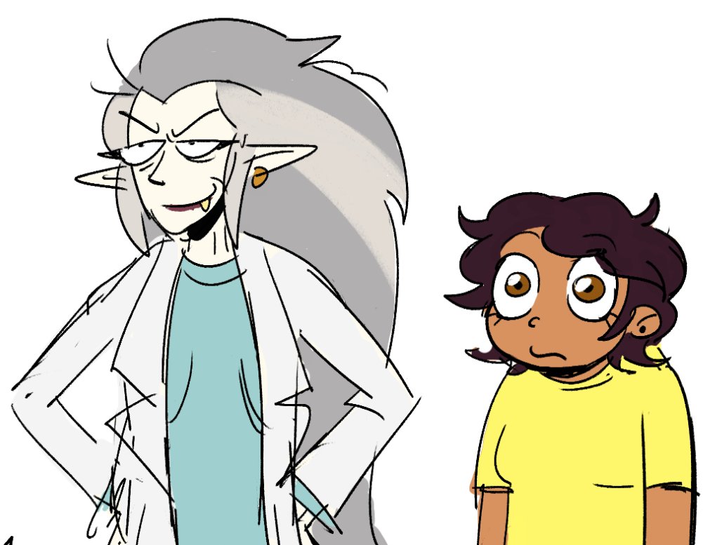 magicanted's tweet photo. my friend started to watch toh and he kept saying eda was rick through the first 3 episodes https://t.co/0TuRJp3Hhi