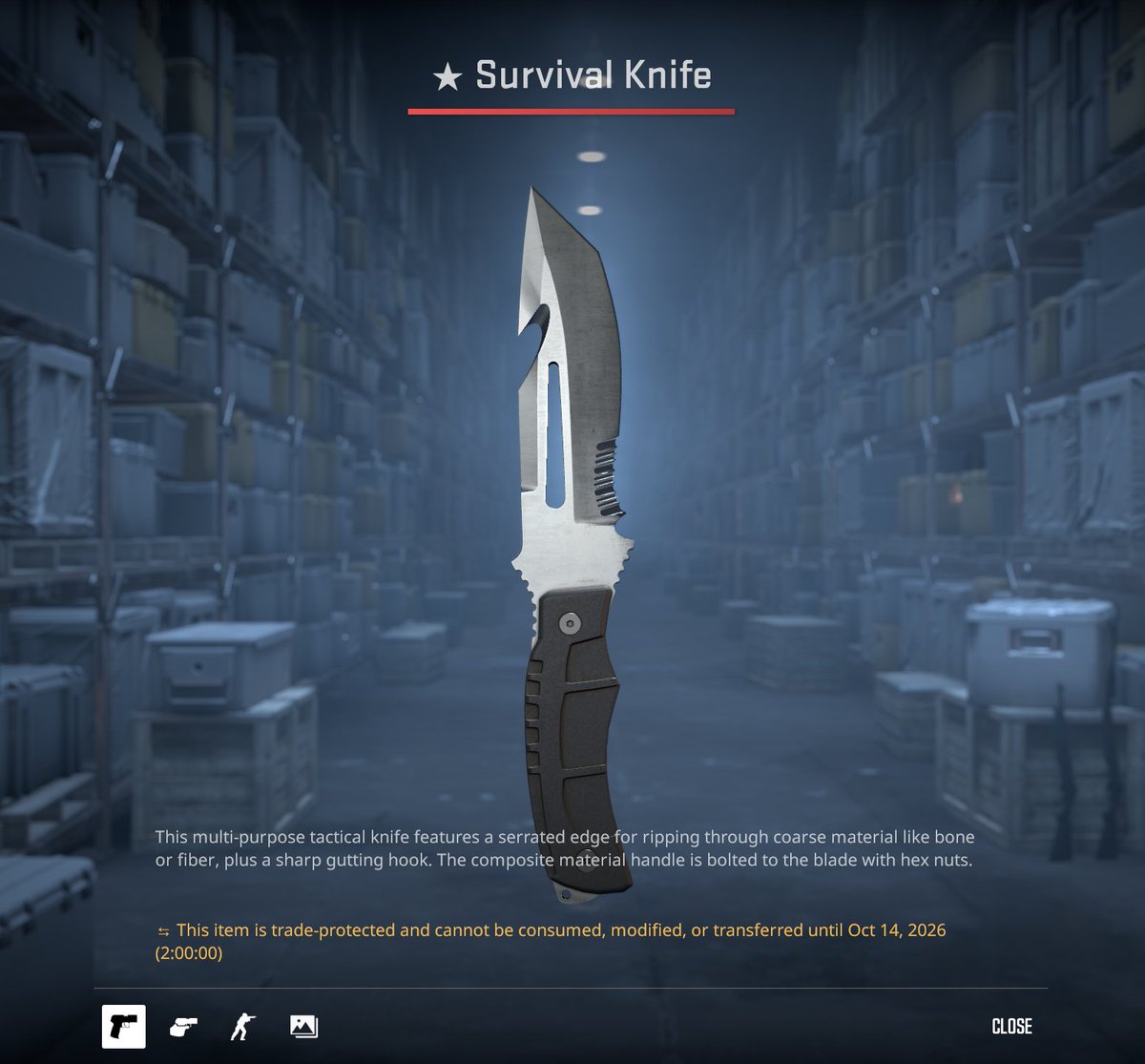 RewardifyGG's tweet photo. 💸 Survival Knife | Vanilla [$65] 💸
👑 CS2 Knife Skin Giveaway 👑

⏩ Follow @RewardifyGG
🔁 Repost
⬇️ Like + Subscribe ⬇️
https://t.co/ptnmMejEKJ
📺 Watch the entire video to the end and comment if you enjoy!

🔜 Winner will be picked in a few days! GL!
#CS2 #CS2Giveaway https://t.co/ppPnVNWyyp
