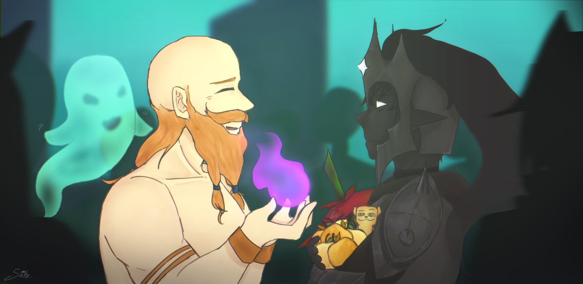 CaosDemonn's tweet photo. "A ver si algún día nos vemos IRL" o7

#dedsafioFANART https://t.co/GO3WVQ6uEx