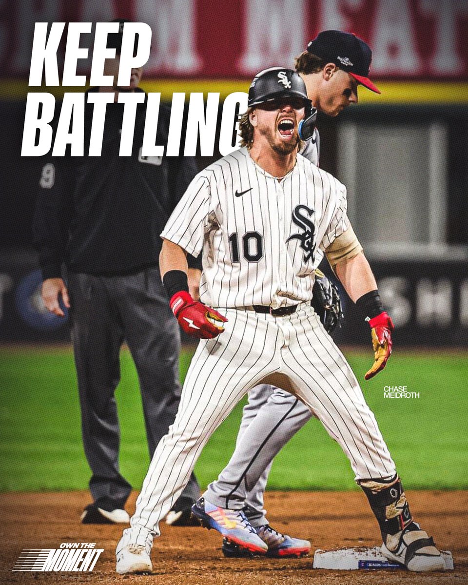 whitesox's tweet photo. we don't stop now https://t.co/ptiMLTqJjQ
