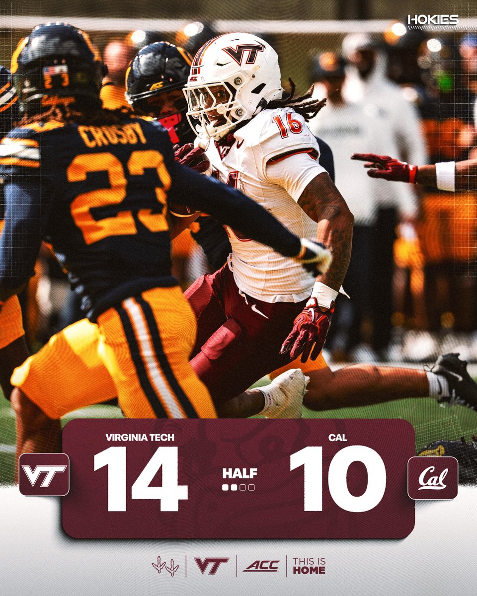 HokiesFB's tweet photo. At the break in Berkeley

#LetsGoHokies https://t.co/m7dpsv42Ax