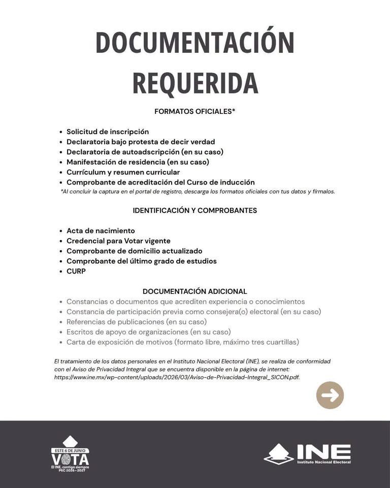 julimar88's tweet photo. 📣📣 Te invitamos a participar como integrante de los Consejos Distritales del INE en Nuevo León.

👀 Consulta a detalle la convocatoria e inicia el proceso de selección. Si necesitas más información llama al 🤳 81 8345 8712, o envía un correo electrónico a 📧 nl. https://t.co/V8QHWxDAWO