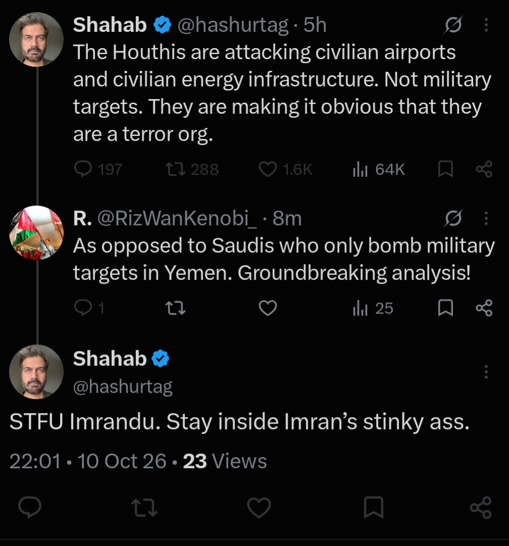 RizWanKenobi_'s tweet photo. When you call the basement dweller out on his bullshit 🤣. Coward ran off and blocked me. https://t.co/tu6W3VWWNr
