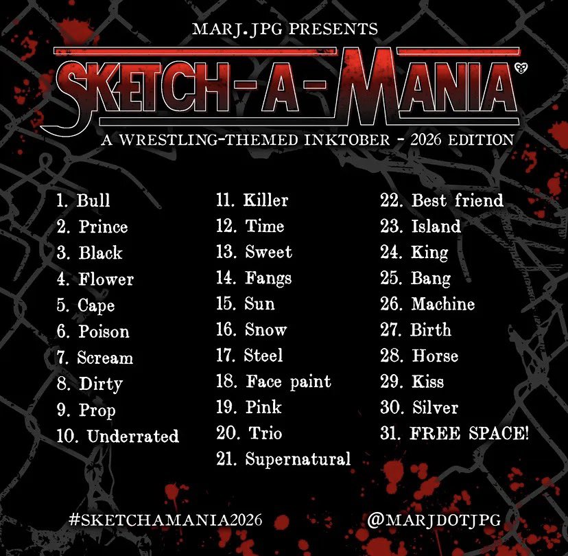artbyjazz98's tweet photo. #SketchAMania 2026 Day(s) 8-10: Dirty, Prop🙆‍♀️, Underrated 🖤 @JonMoxley @TheRealAlSnow @TatumPaxley @WWE https://t.co/r91NJTIO7O